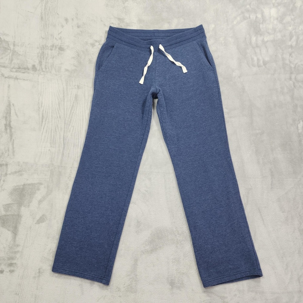 Amazon Essentials Pants Mens S Blue Fleece Sweatpants Drawstring Lounge Casual